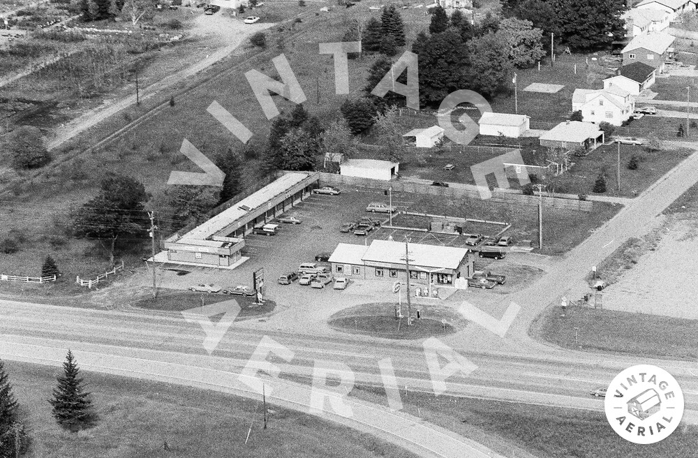 Dixie Manor Motel - 1983 Aerial (newer photo)